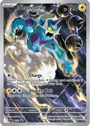 Thundurus (209) - SV Scarlet & Violet Promo Cards Holofoil - Promo