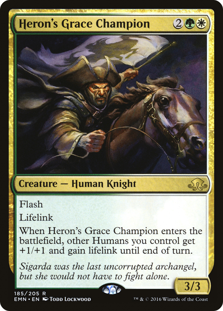 Heron's Grace Champion (EMN-185) - Eldritch Moon Foil