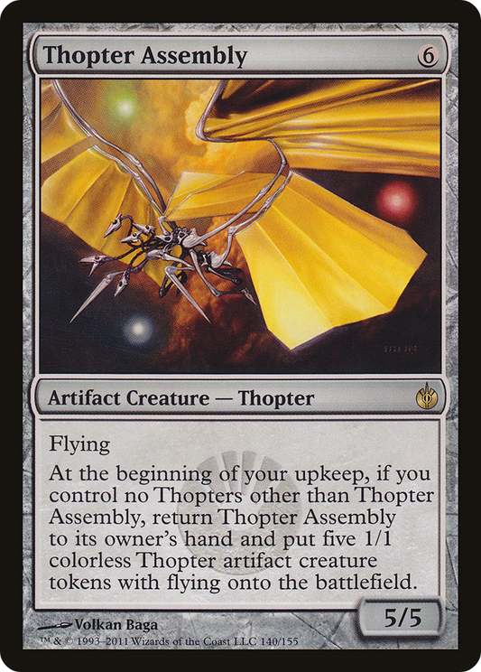 Thopter Assembly (MBS-140) - Mirrodin Besieged