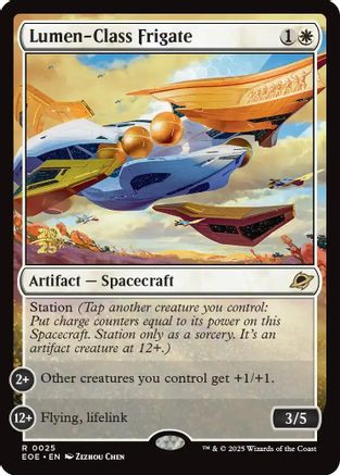 Lumen-Class Frigate  (PRE-025) - Prerelease Cards Foil