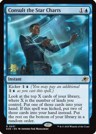 Consult the Star Charts  (PRE-051) - Prerelease Cards Foil