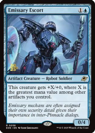 Emissary Escort  (PRE-056) - Prerelease Cards Foil