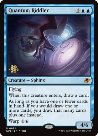 Quantum Riddler  (PRE-072) - Prerelease Cards Foil