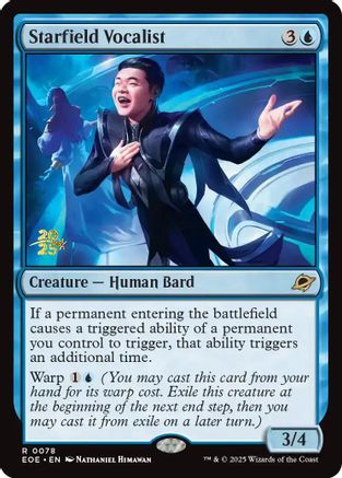 Starfield Vocalist  (PRE-078) - Prerelease Cards Foil