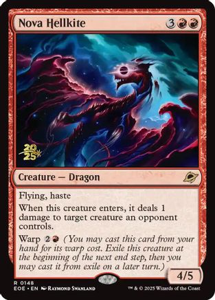 Nova Hellkite  (PRE-148) - Prerelease Cards Foil
