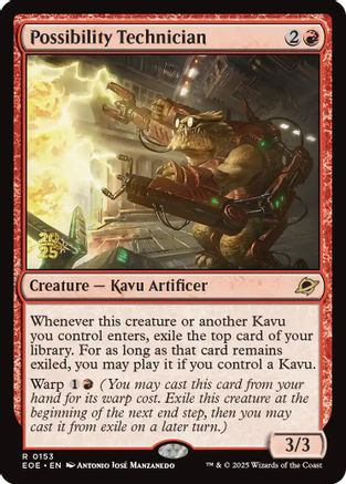 Possibility Technician  (PRE-153) - Prerelease Cards Foil