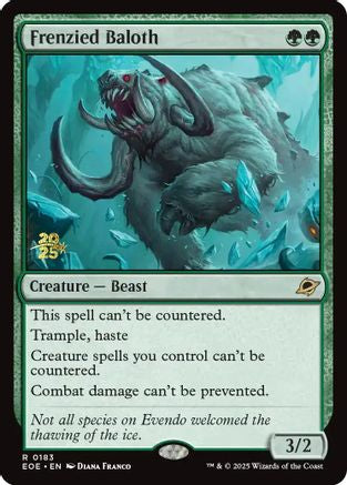 Frenzied Baloth  (PRE-183) - Prerelease Cards Foil