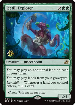 Icetill Explorer  (PRE-192) - Prerelease Cards Foil