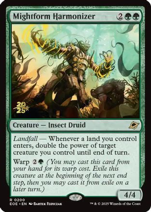 Mightform Harmonizer  (PRE-200) - Prerelease Cards Foil