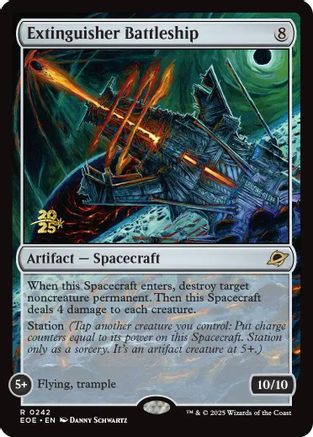 Extinguisher Battleship  (PRE-242) - Prerelease Cards Foil
