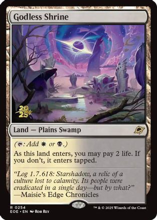 Godless Shrine  (PRE-254) - Prerelease Cards Foil