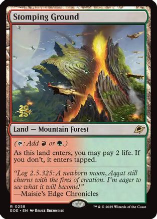 Stomping Ground  (PRE-258) - Prerelease Cards Foil
