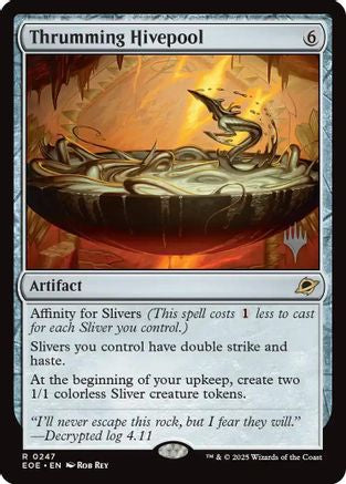 Thrumming Hivepool  (PPEOE-247) - Promo Pack: Edge of Eternities Foil