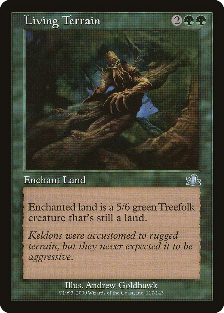 Living Terrain (PCY-117) - Prophecy Foil