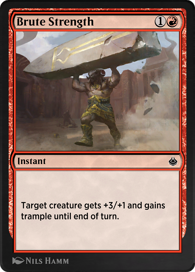 Brute Strength (AKR-142) - Amonkhet Remastered