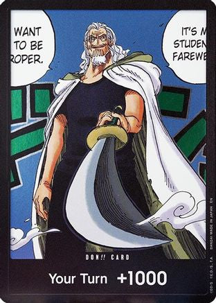 (OP12-000) DON!! Card (Alternate Art) (Rayleigh) - Legacy of the Master Foil