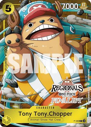 (P-089) Tony Tony.Chopper (Offline Regional Finalist Card Set 2025 Vol.2) - One Piece Promotion Cards Foil
