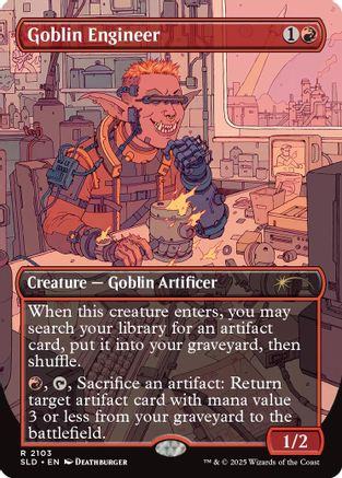 Goblin Engineer  (SLD-2103) - Secret Lair Drop Series