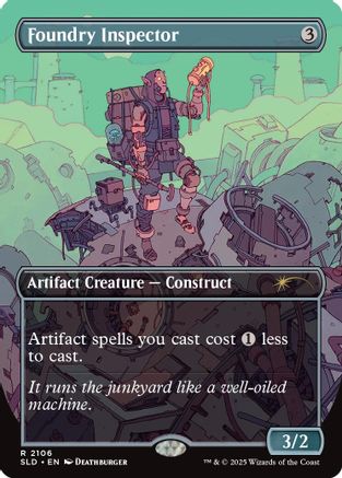 Foundry Inspector  (SLD-2106) - Secret Lair Drop Series