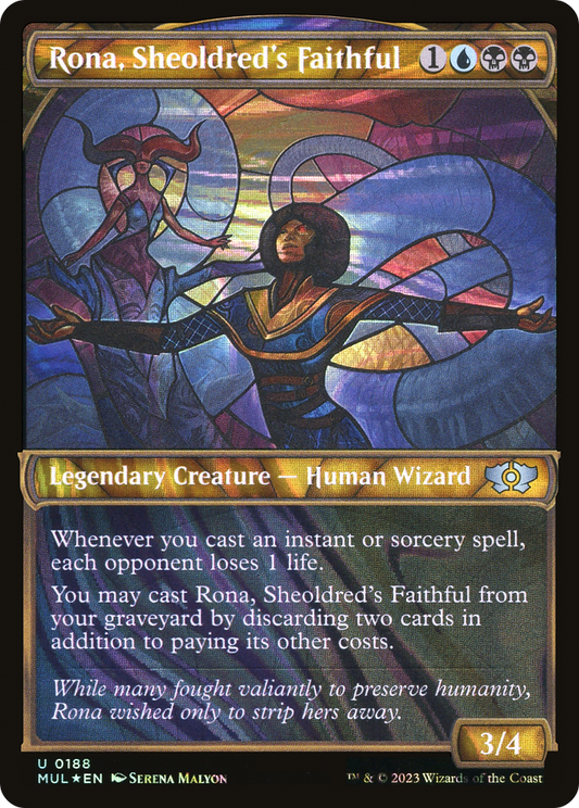 Rona, Sheoldred's Faithful (MUL-188) - Multiverse Legends: (Showcase) Foil