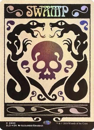 Swamp (0890) (Rainbow Foil)  (SLD-890) - Secret Lair Drop Series Foil