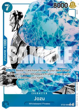 (ST22-006) Jozu (Parallel) - Starter Deck 22: Ace & Newgate Foil