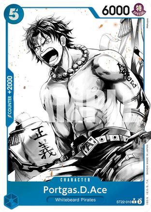 (ST22-010) Portgas.D.Ace (Parallel) - Starter Deck 22: Ace & Newgate Foil