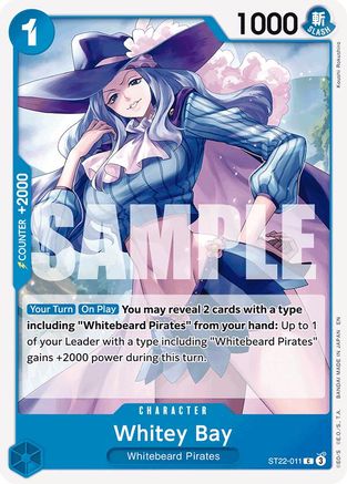 (ST22-011) Whitey Bay - Starter Deck 22: Ace & Newgate Normal