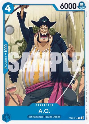 (ST22-014) A.O. - Starter Deck 22: Ace & Newgate Normal