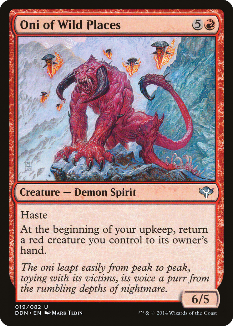 Oni of Wild Places (DDN-019) - Duel Decks: Speed vs. Cunning