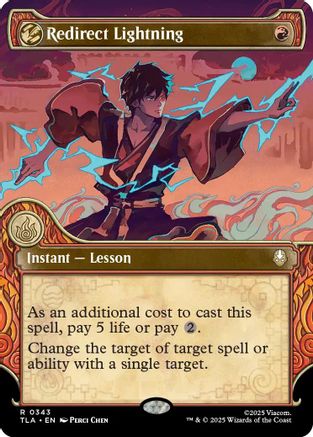 Redirect Lightning (Showcase)  (TLA-343) - Avatar: The Last Airbender