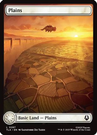 Plains (287)  (TLA-287) - Avatar: The Last Airbender Foil