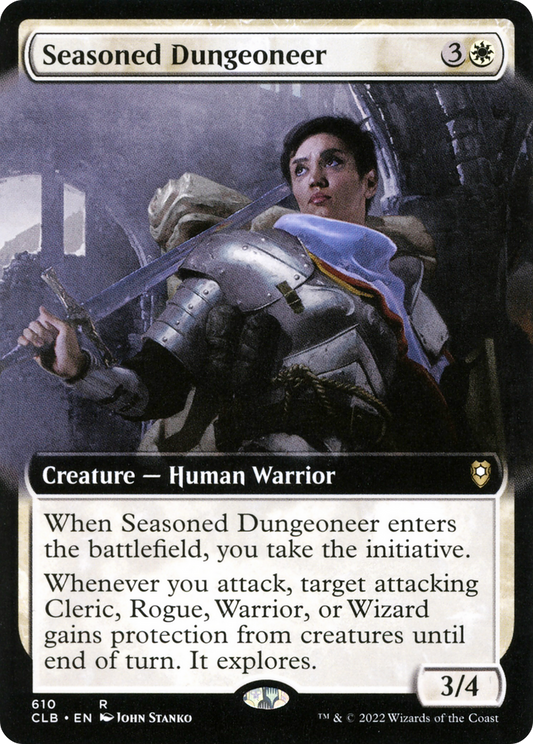 Seasoned Dungeoneer (CLB-610) - Commander Legends: Battle for Baldur's Gate: (Extended Art)