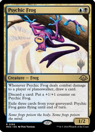 Psychic Frog  (PPEOE-199) - Promo Pack: Edge of Eternities