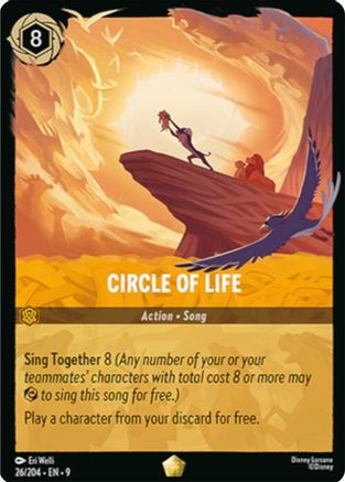 (026/204)  Circle of Life - Fabled  Normal