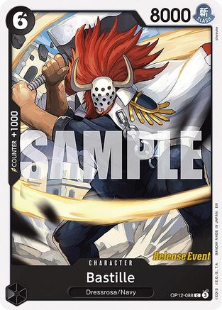 (OP12-088) Bastille - Legacy of the Master Release Event Cards Normal