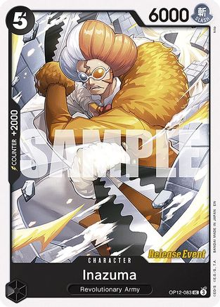 (OP12-083) Inazuma - Legacy of the Master Release Event Cards Normal