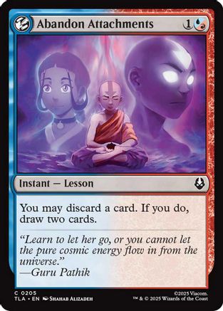 Abandon Attachments  (TLA-205) - Avatar: The Last Airbender