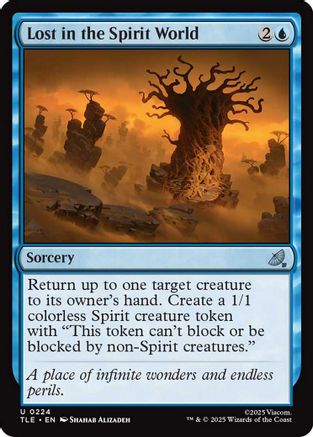 Lost in the Spirit World  (TLE-224) - Avatar: The Last Airbender: Eternal-Legal Foil