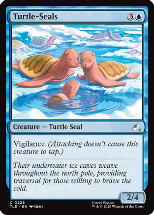 Turtle-Seals  (TLE-226) - Avatar: The Last Airbender: Eternal-Legal Foil