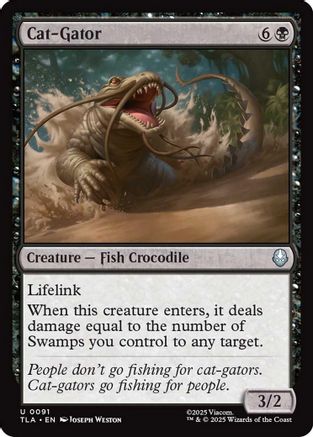 Cat-Gator  (TLA-091) - Avatar: The Last Airbender Foil