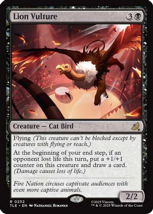 Lion Vulture  (TLE-232) - Avatar: The Last Airbender: Eternal-Legal Foil