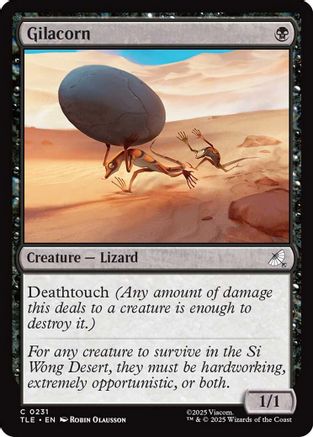 Gilacorn  (TLE-231) - Avatar: The Last Airbender: Eternal-Legal Foil