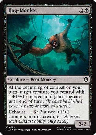 Hog-Monkey  (TLA-104) - Avatar: The Last Airbender Foil