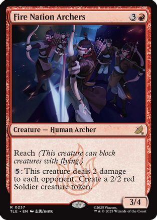Fire Nation Archers  (TLE-237) - Avatar: The Last Airbender: Eternal-Legal