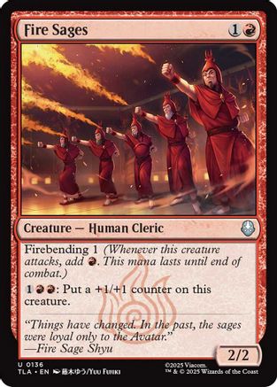 Fire Sages  (TLA-136) - Avatar: The Last Airbender