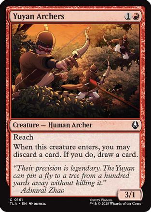 Yuyan Archers  (TLA-161) - Avatar: The Last Airbender Foil