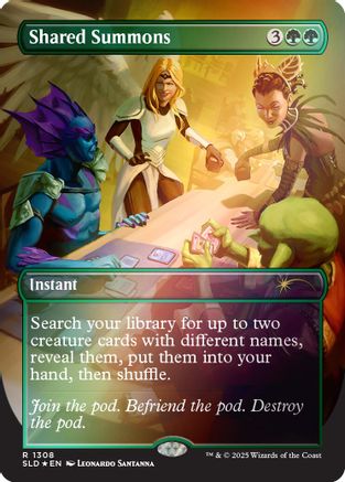 Shared Summons  (SLD-1308) - Secret Lair Drop Series Foil