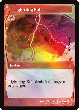 Lightning Bolt (Retro Frame)  (SLD-001) - Secret Lair Drop Series Foil