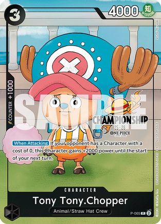 (P-065) Tony Tony.Chopper (CS 25-26 Event Pack Finalist Ver.) - One Piece Promotion Cards Foil